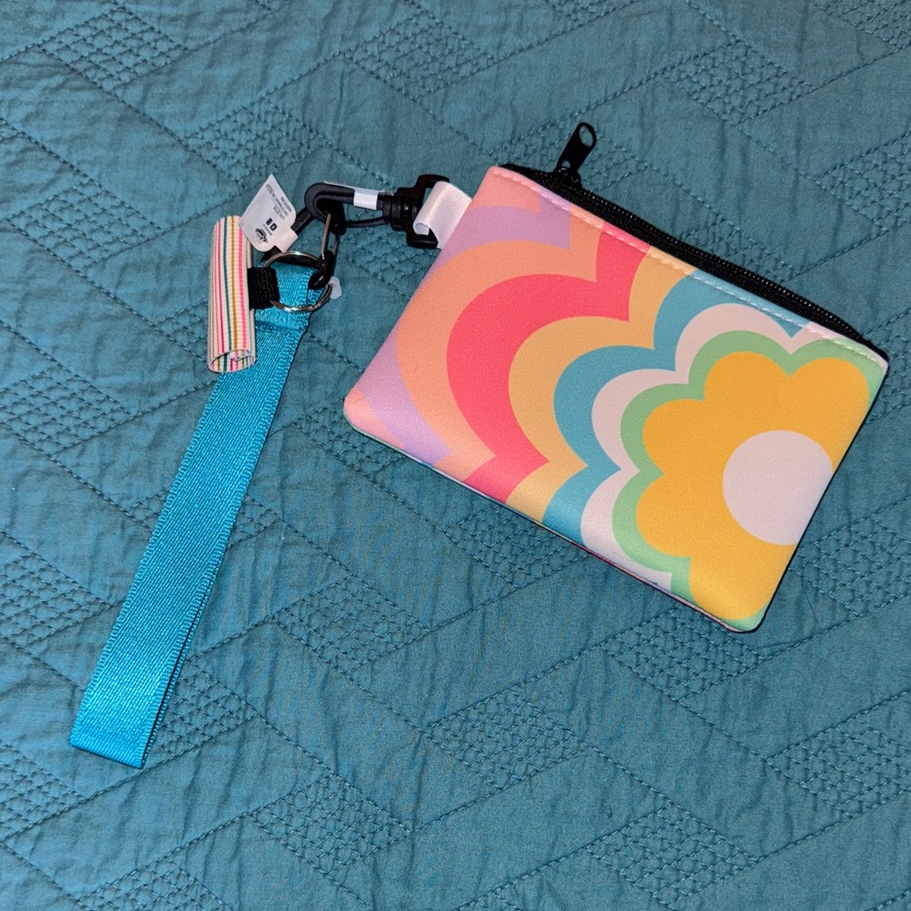 Colorful Wristlet Pouch
